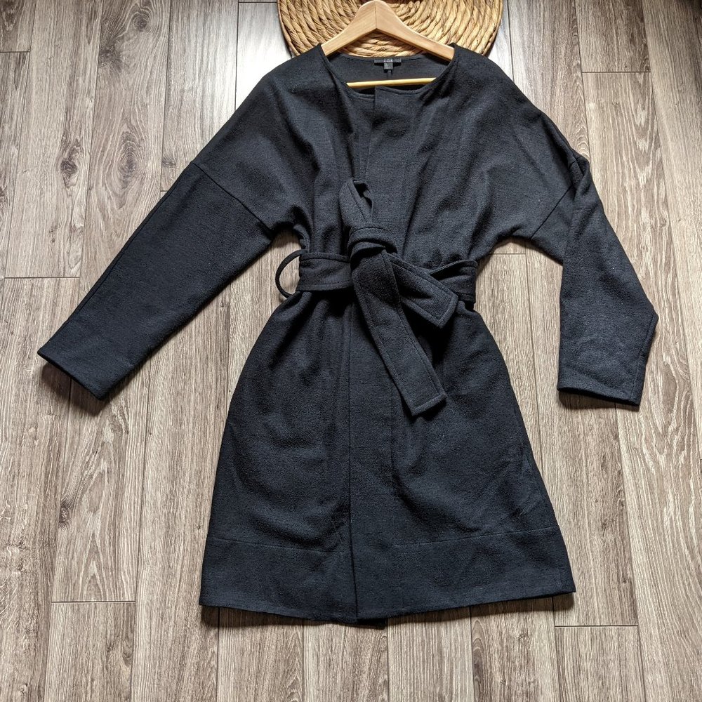 Used (S) - COS Oversized Belted Soft Coat